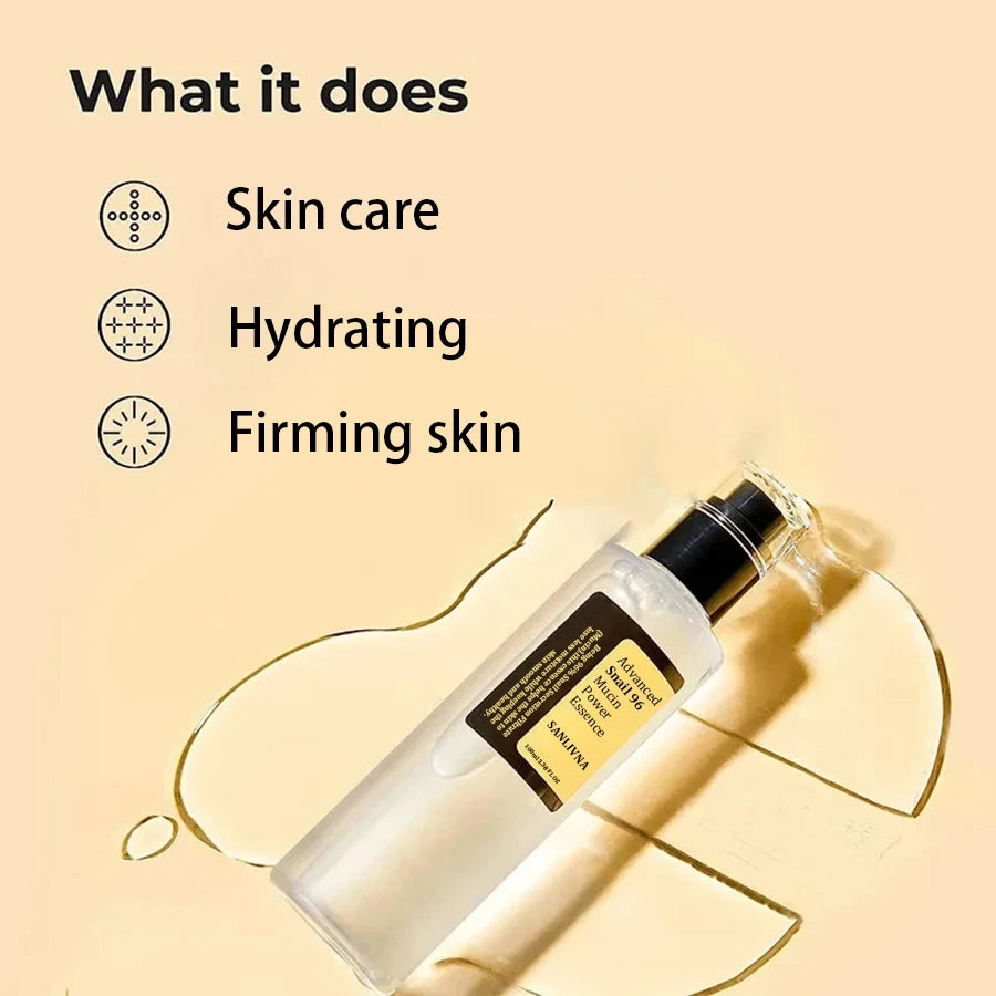 Snail Mucin Essence 96% – Hydrating & Smoothing Korean Face Serum