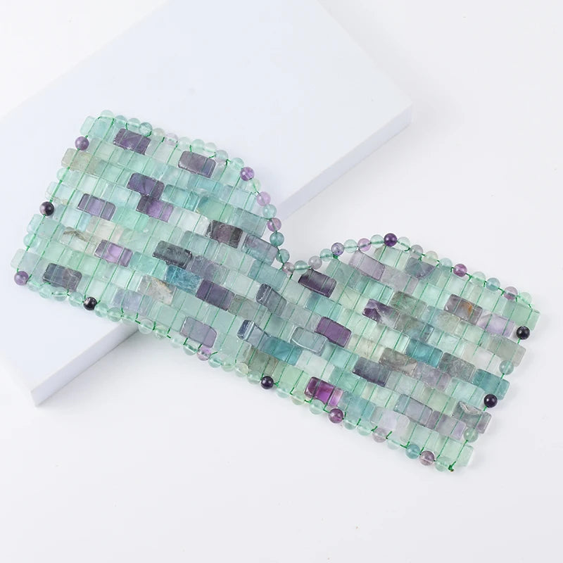 RoseLuxe Rose Quartz Eye Mask