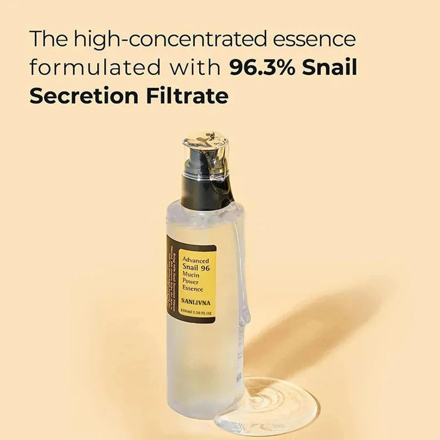 Snail Mucin Essence 96% – Hydrating & Smoothing Korean Face Serum