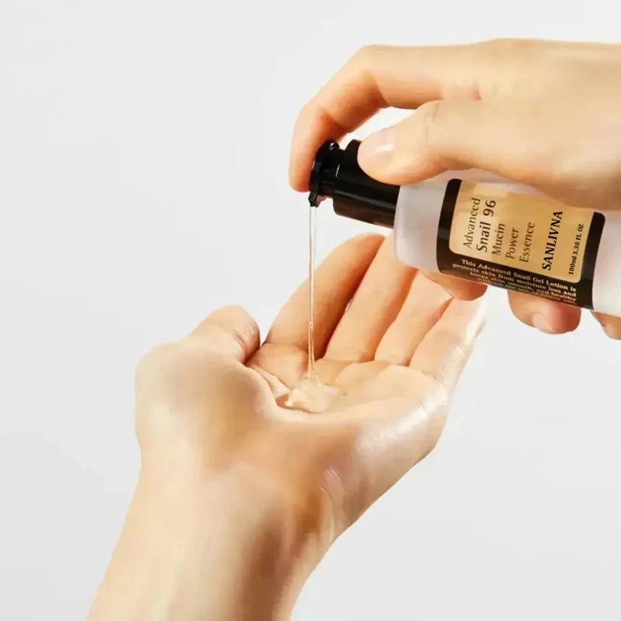 Snail Mucin Essence 96% – Hydrating & Smoothing Korean Face Serum