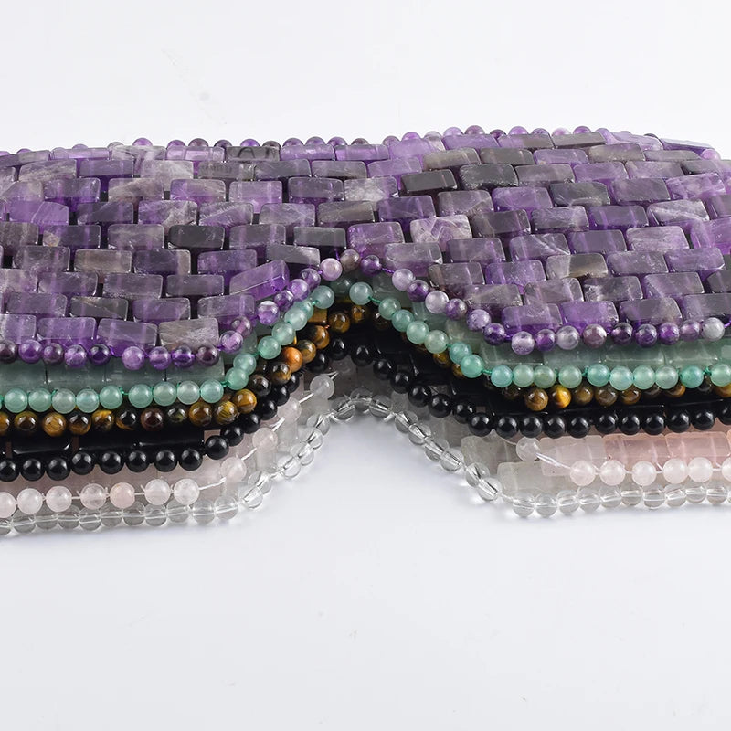 RoseLuxe Rose Quartz Eye Mask