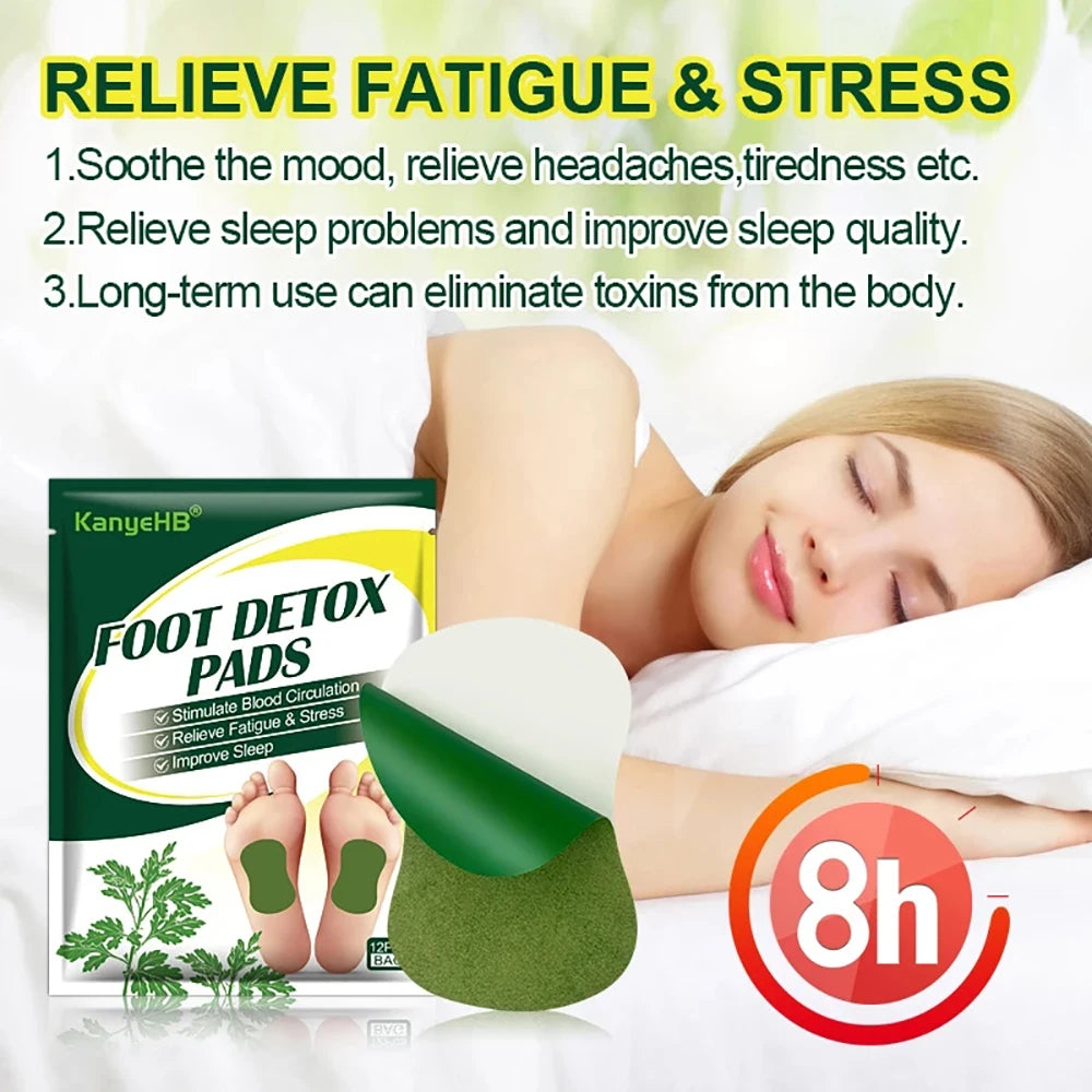 Herbal Detox Foot Patches – Natural Nighttime Relaxation Pads