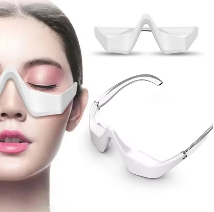 EMS Eye Massager – Undereye Lifting & Light Therapy Device for Skincare