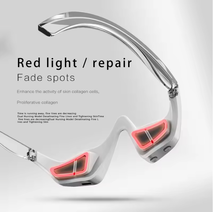 EMS Eye Massager – Undereye Lifting & Light Therapy Device for Skincare
