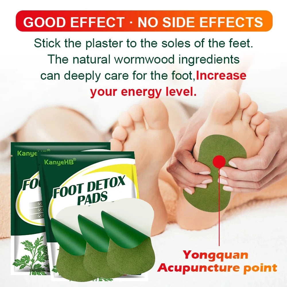 Herbal Detox Foot Patches – Natural Nighttime Relaxation Pads
