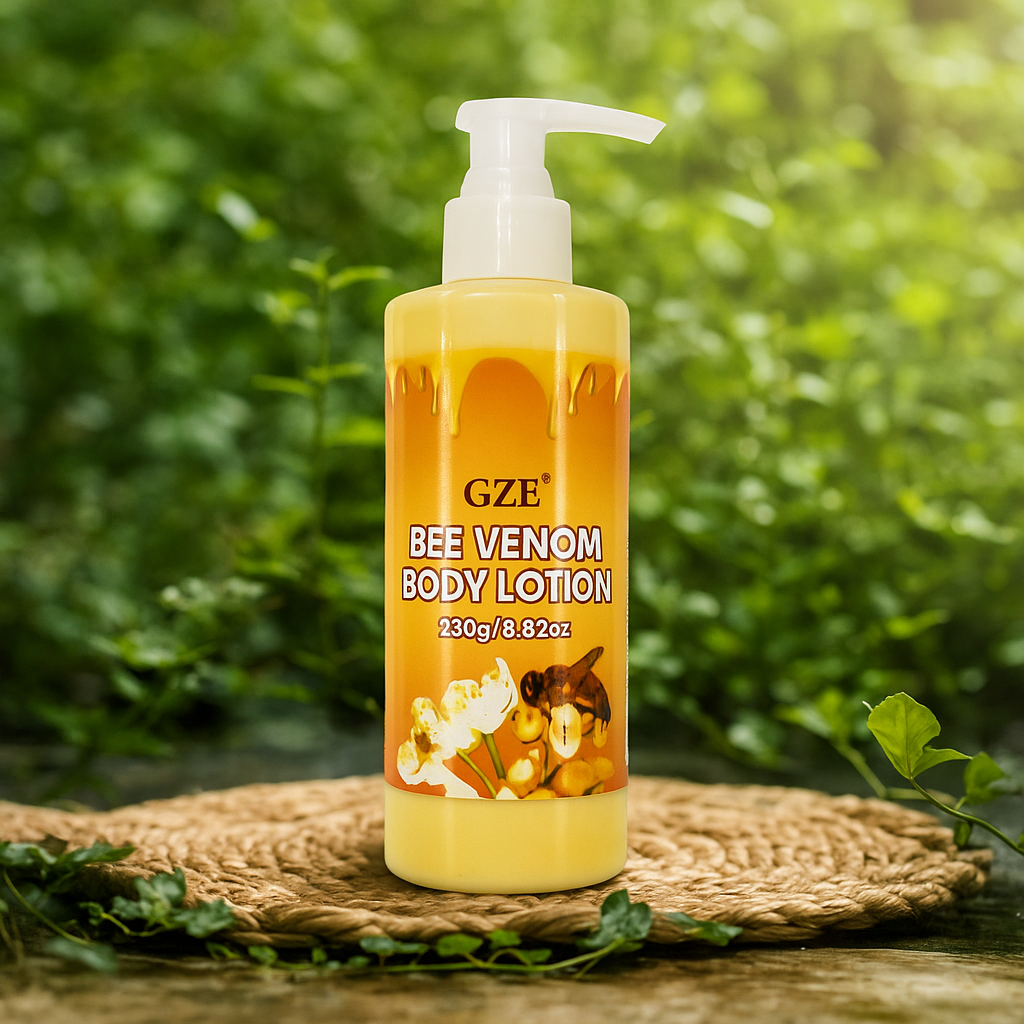 VenomGlow Bee Venom Body Lotion – Firming, Hydrating & Brightening Skincare