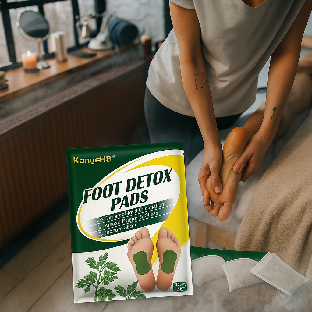Herbal Detox Foot Patches – Natural Nighttime Relaxation Pads