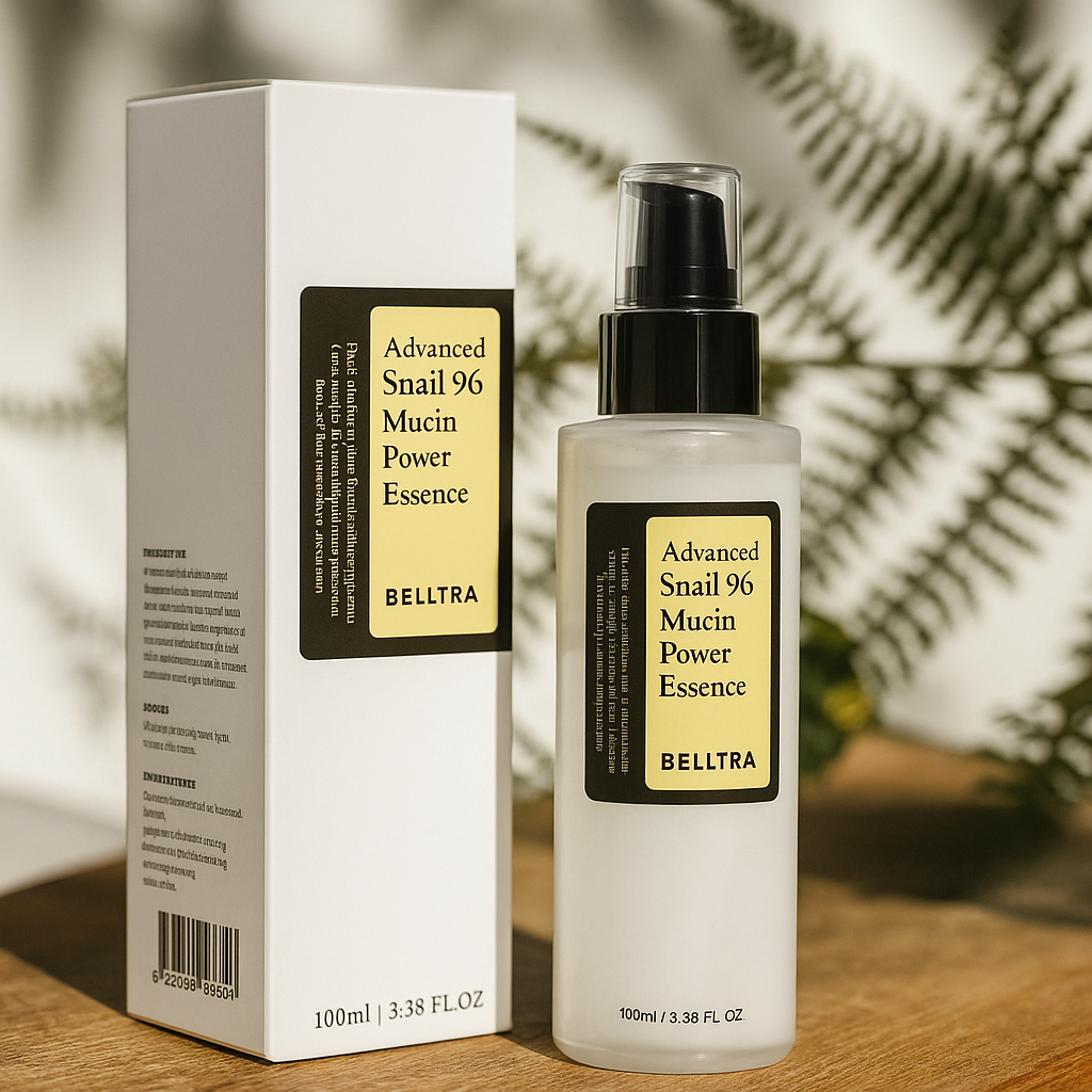 Snail Mucin Essence 96% – Hydrating & Smoothing Korean Face Serum