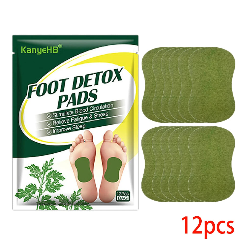 Herbal Detox Foot Patches – Natural Nighttime Relaxation Pads