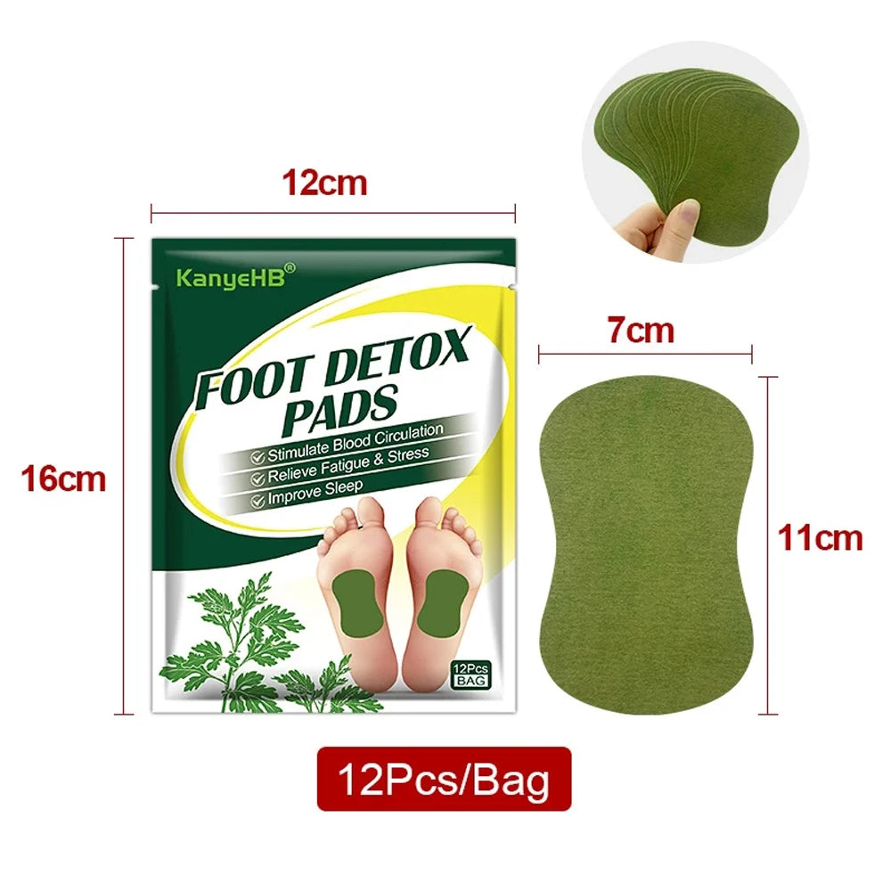 Herbal Detox Foot Patches – Natural Nighttime Relaxation Pads