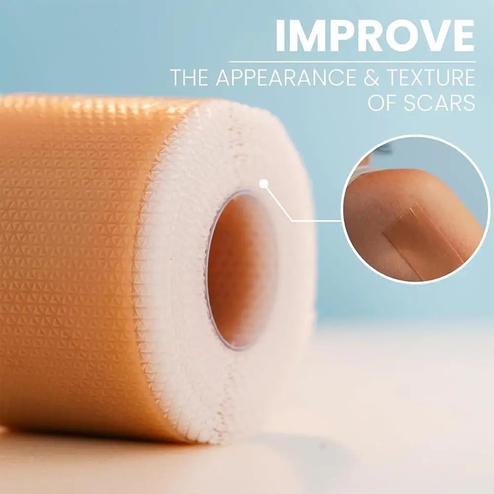 Silicone Scar Patch 4x300cm – Stretch Mark & Scar Treatment Strip