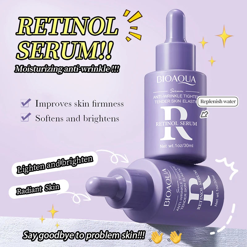Glow & Hydrate with BIOAQUA Vitamin C Retinol & Hyaluronic Acid Serum