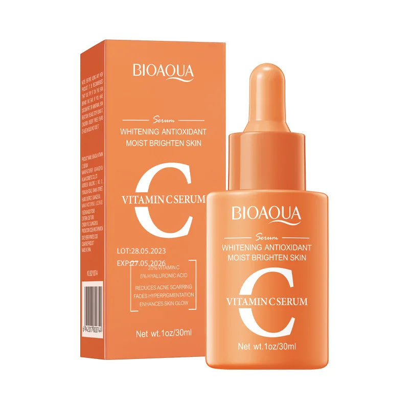 Glow & Hydrate with BIOAQUA Vitamin C Retinol & Hyaluronic Acid Serum