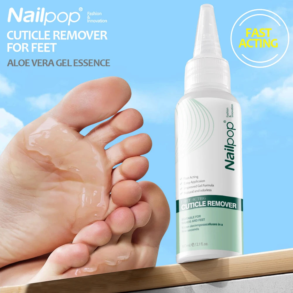 NAILPOP Callus Remover Gel – Fast-Acting Foot Hard Skin Treatment