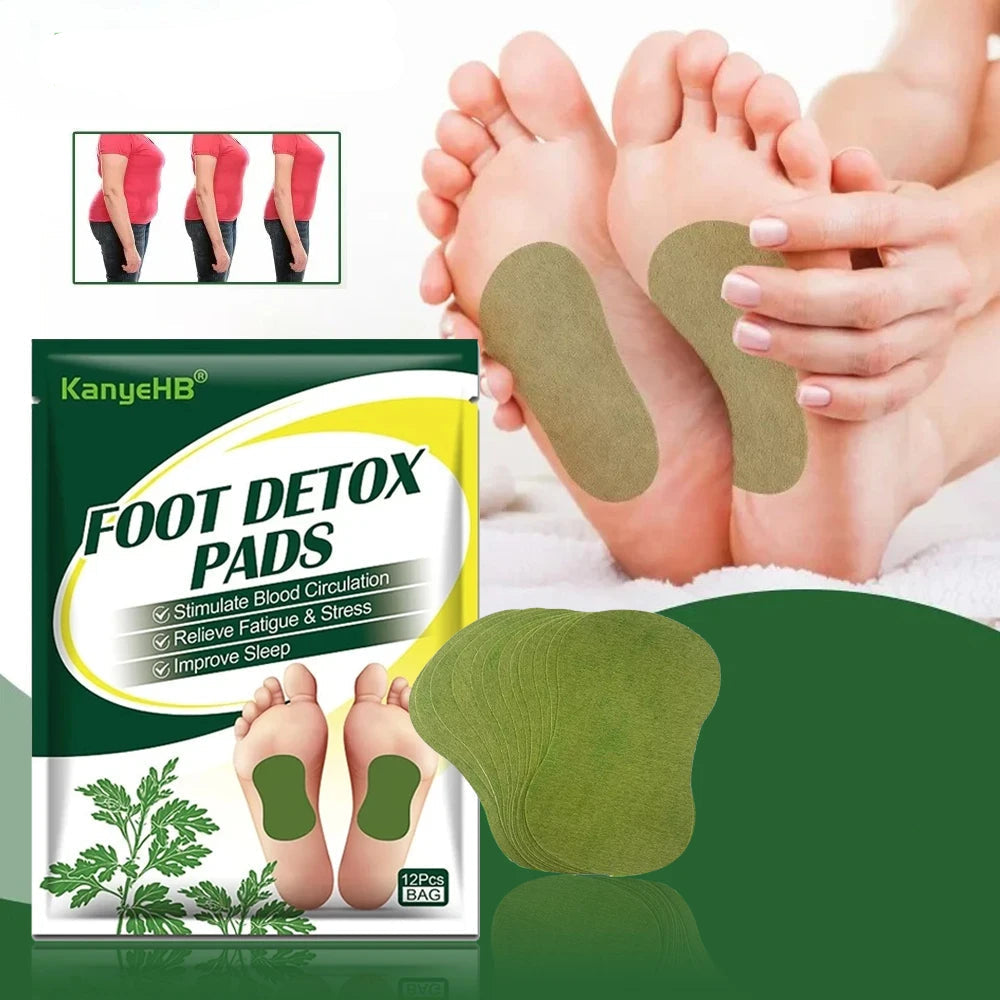 Herbal Detox Foot Patches – Natural Nighttime Relaxation Pads