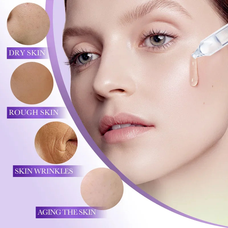 30pcs BIOAQUA Retinol + Vitamin C + Hyaluronic Acid Serum Box