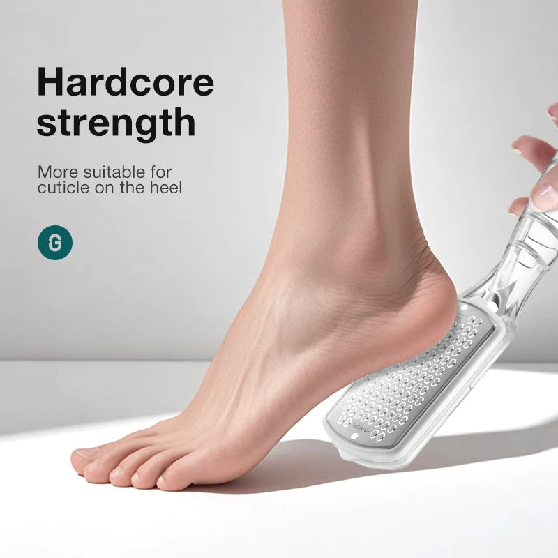 Stainless Steel Foot Callus Remover File – Smooth Dry Cracked Heels