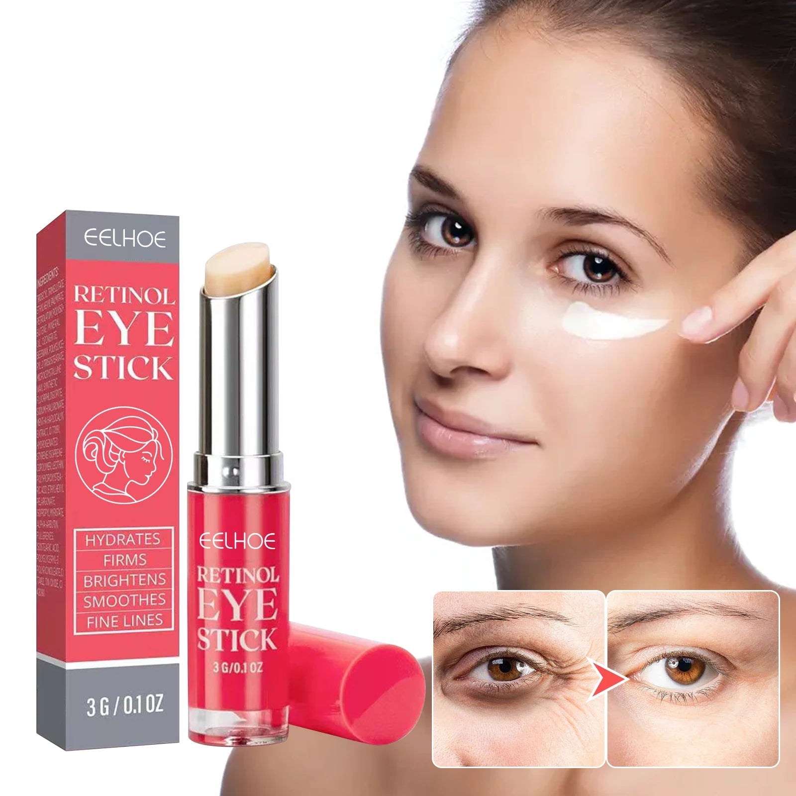 Retinol Eye Cream – Firming & Brightening Under Eye Skincare