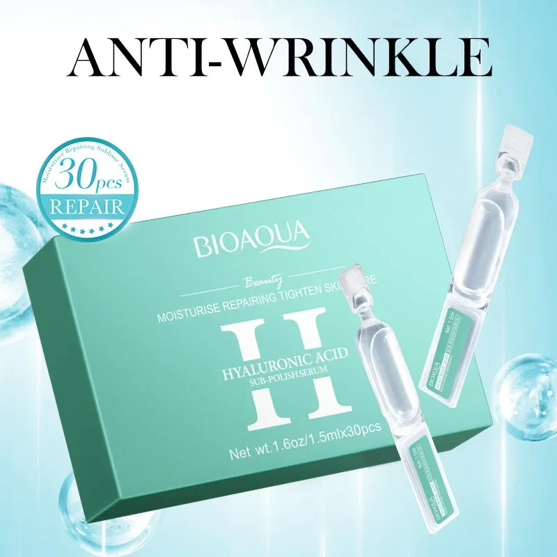 30pcs BIOAQUA Retinol + Vitamin C + Hyaluronic Acid Serum Box