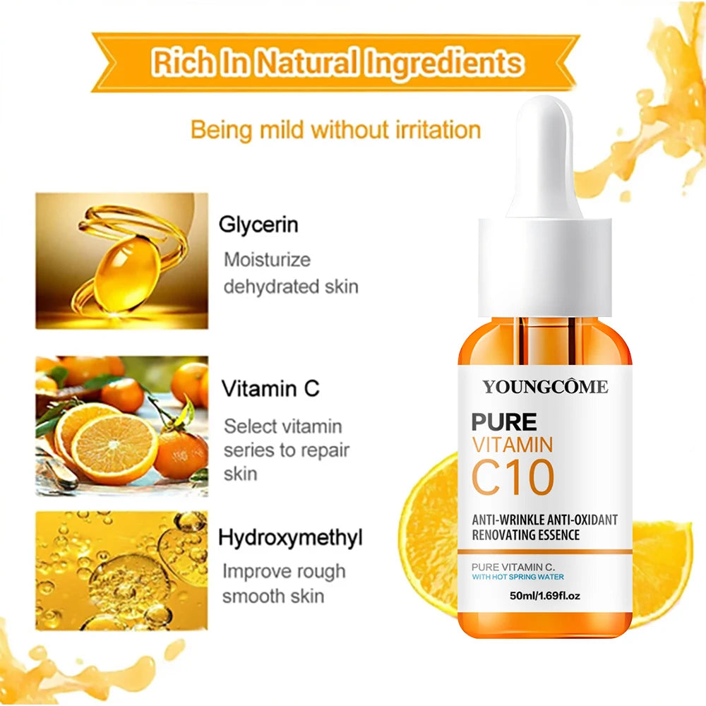 Vitamin C Face Serum – Brightening & Hydrating Skin Care Essence