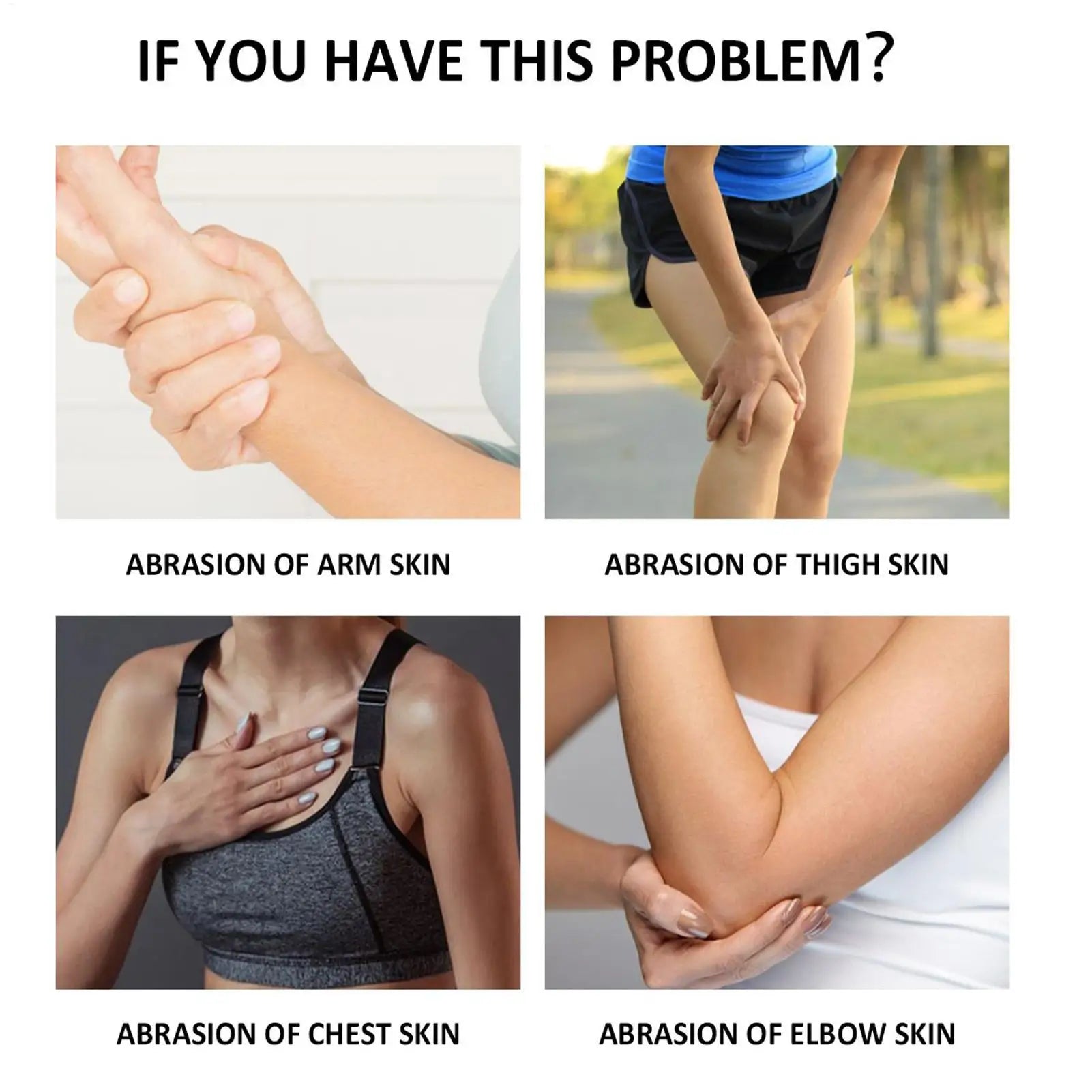 Anti-Chafe Friction Stick – Long-Lasting Relief for Thighs & Body